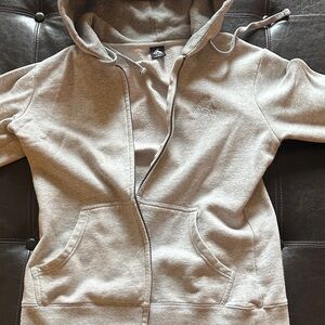 Macpac Heather Gray Fleece Hoodie